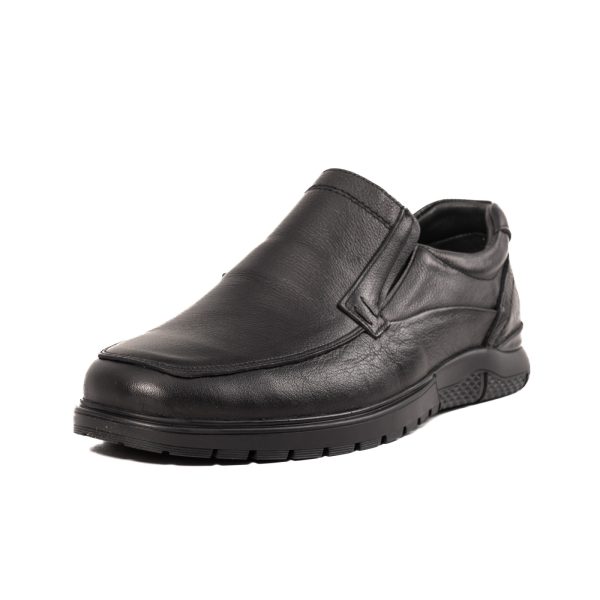 Pantofi barbati casual, piele naturala, 575 negru Incaltaminte barbati culoare Negru Incaltaminte barbati