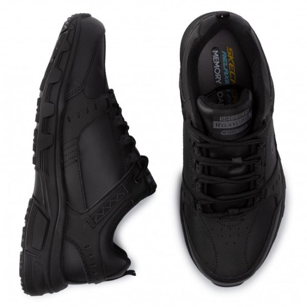 Sneakers barbat, OAK CANYON REDWICK, 51896 BBK, negru Skechers Incaltaminte barbati 5