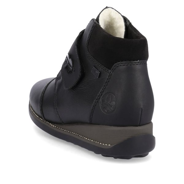 Botine Dama Casual Rieker - Piele Naturală și Tehnologie Rieker Tex, 44255-00 Botine dama culoare Negru Botine dama 10