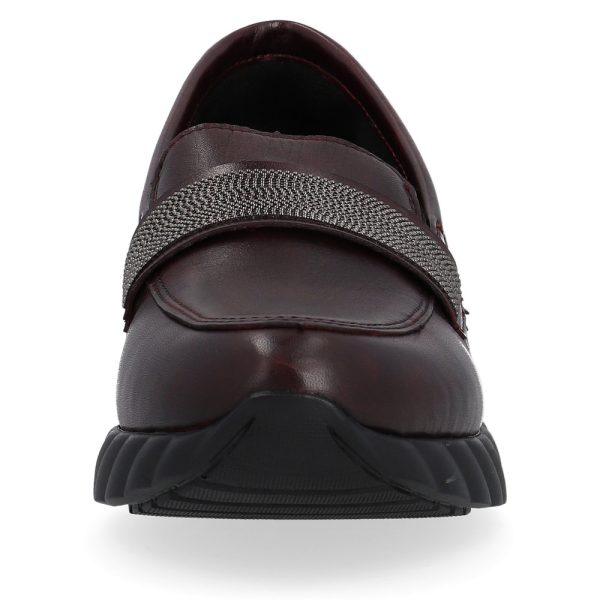 Pantofi casual dama, D5910-35 Incaltaminte dama culoare Bordo Incaltaminte dama 4