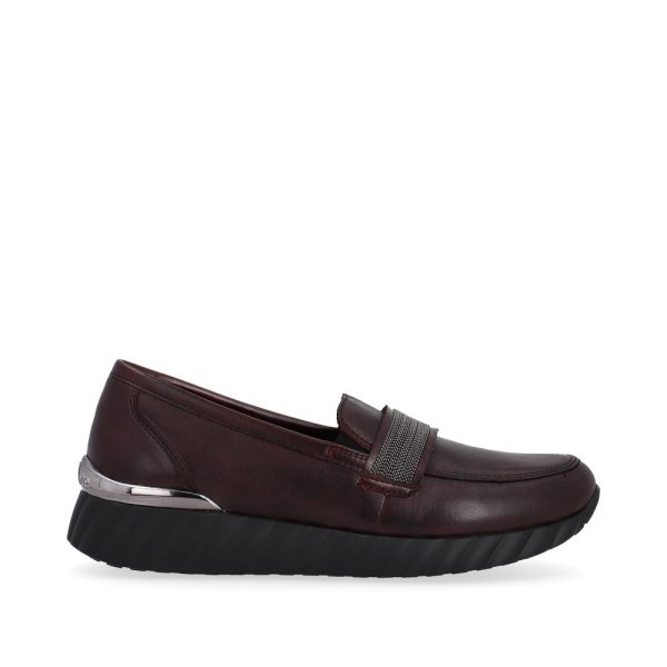 Pantofi casual dama, D5910-35 Incaltaminte dama culoare Bordo Incaltaminte dama 3