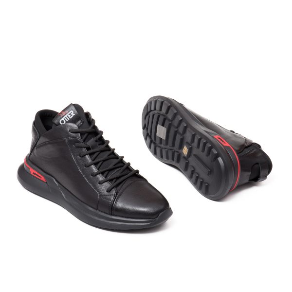 Ghete sneakers barbati, V2V230002 01-N, negru Ghete barbati culoare Negru Ghete barbati 5