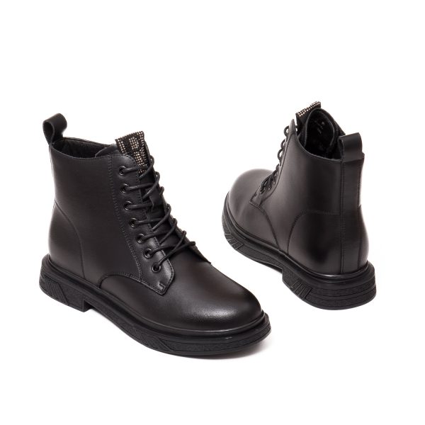 Ghete dama si siret, M5M530017 01-N Cizme si botine culoare Negru Cizme si botine 6