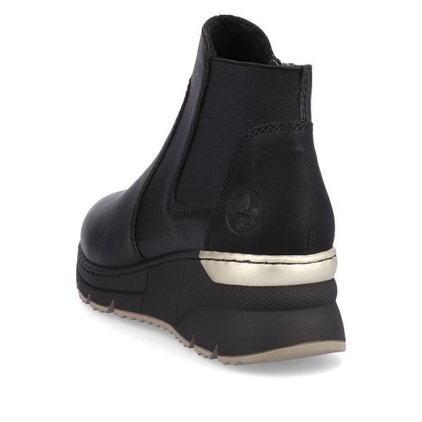 Botine dama, N6355-00 Botine dama culoare Negru Botine dama 4