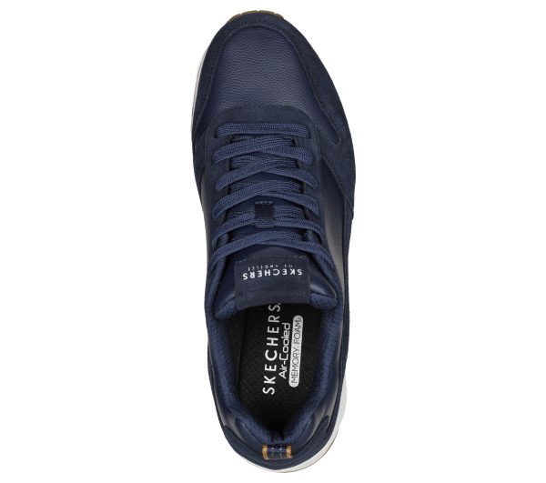 Skechers barbati Jogger Style, UNO - Stacre 52468 NVY Incaltaminte barbati culoare Bleumarin Incaltaminte barbati 5