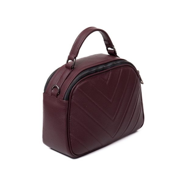 Rucsac dama, piele naturala, M228, bordo Accesorii dama culoare Visiniu Accesorii dama 4