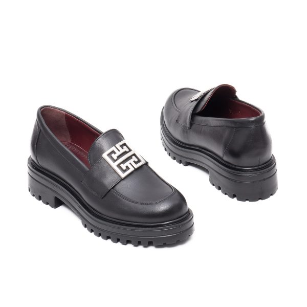 Pantofi Casual/Office pentru Damă de la Leofex M 024 Negru Box Incaltaminte dama culoare Negru Incaltaminte dama 6