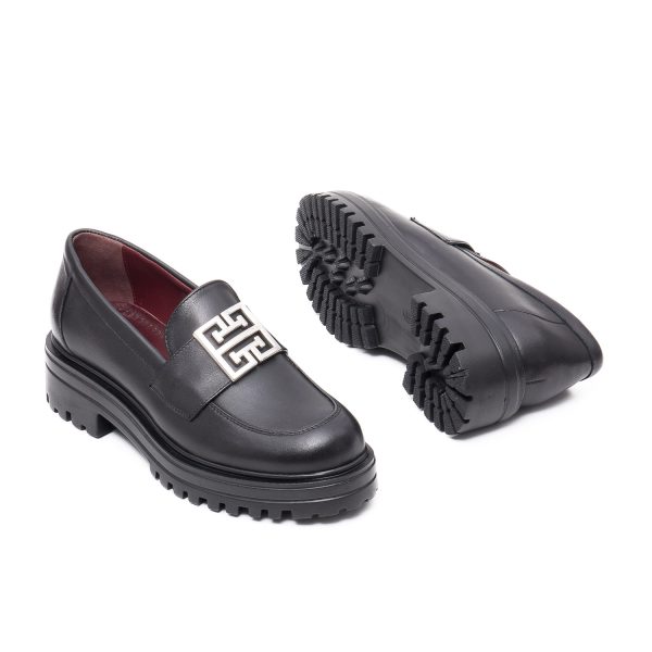 Pantofi Casual/Office pentru Damă de la Leofex M 024 Negru Box Incaltaminte dama culoare Negru Incaltaminte dama 5