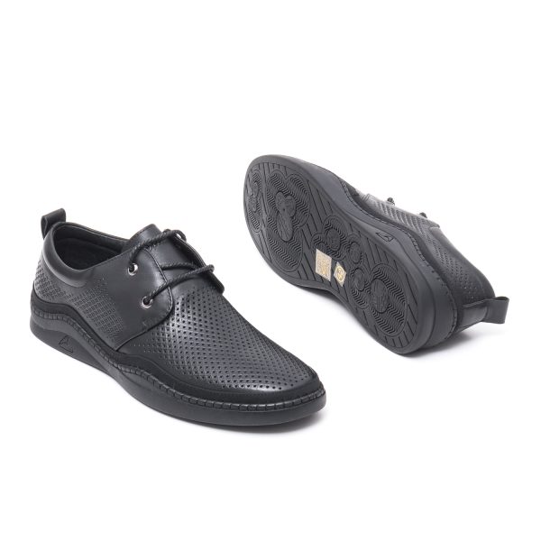 Pantofi de Vara Barbati stil Mocasin E6E640004A 01-N, negru Incaltaminte barbati culoare Negru Incaltaminte barbati 5