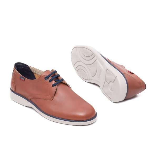 Pantofi Coniac Casual CallagHan pentru Bărbați 2154500 02-N CallagHan Incaltaminte barbati 5