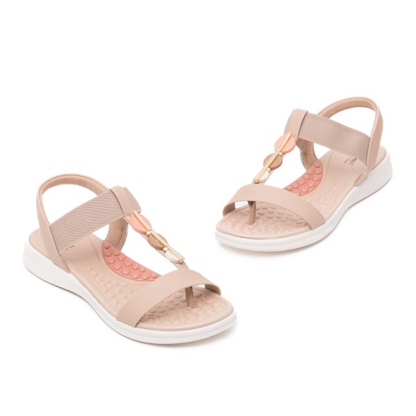 Sandale casual, piele naturala, IZ7174.109.22454 03-S Incaltaminte dama culoare Nude Incaltaminte dama 2