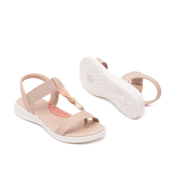 Sandale casual, piele naturala, IZ7174.109.22454 03-S Incaltaminte dama culoare Nude Incaltaminte dama 5