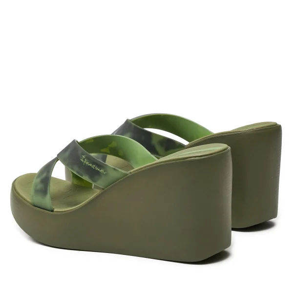 Papuci Ipanema High Fashion Slide AQ408 40-S Incaltaminte dama culoare Verde Incaltaminte dama 4