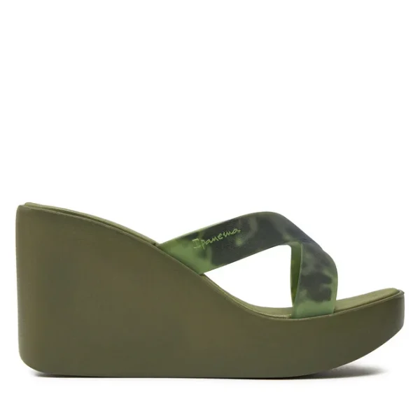 Papuci Ipanema High Fashion Slide AQ408 40-S Incaltaminte dama culoare Verde Incaltaminte dama 3