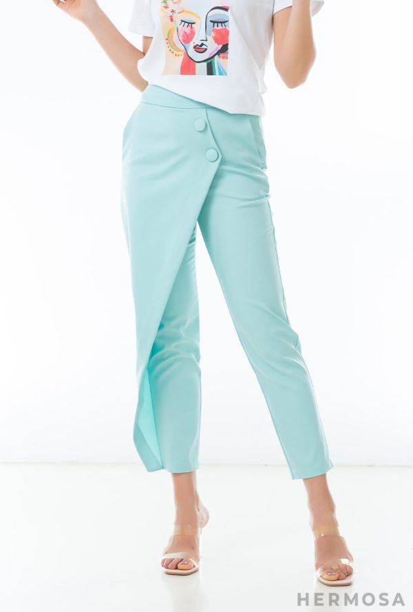 Pantaloni Lorya Vernil Hermosa Imbracaminte dama 5