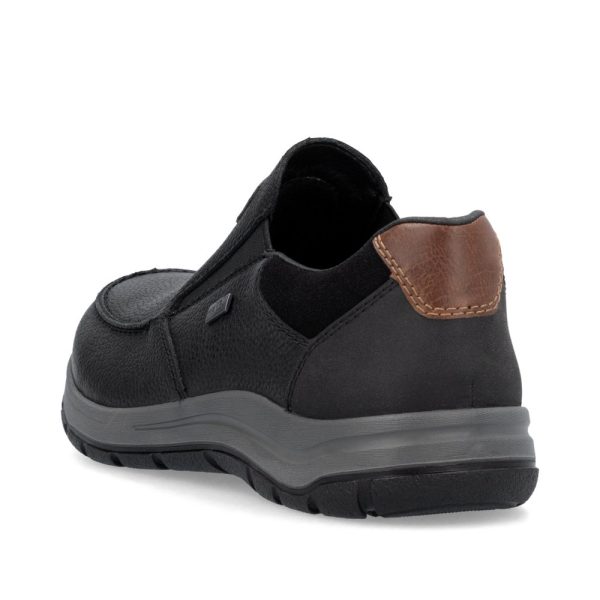 Pantofi casual, piele naturala, 03651-00 Incaltaminte barbati culoare Negru Incaltaminte barbati 6