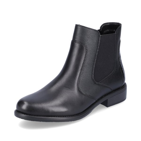 Botine Chelsea elegante și confortabile pentru femei D0F70-01 Botine dama culoare Negru Botine dama 6