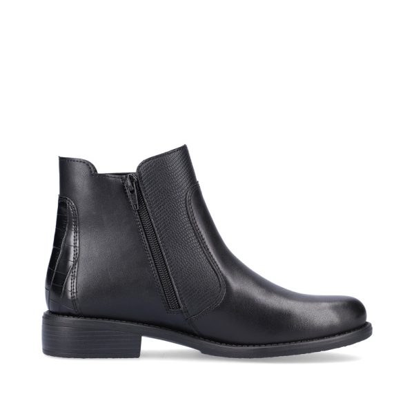 Botine Chelsea elegante și confortabile pentru femei D0F70-01 Botine dama culoare Negru Botine dama 7