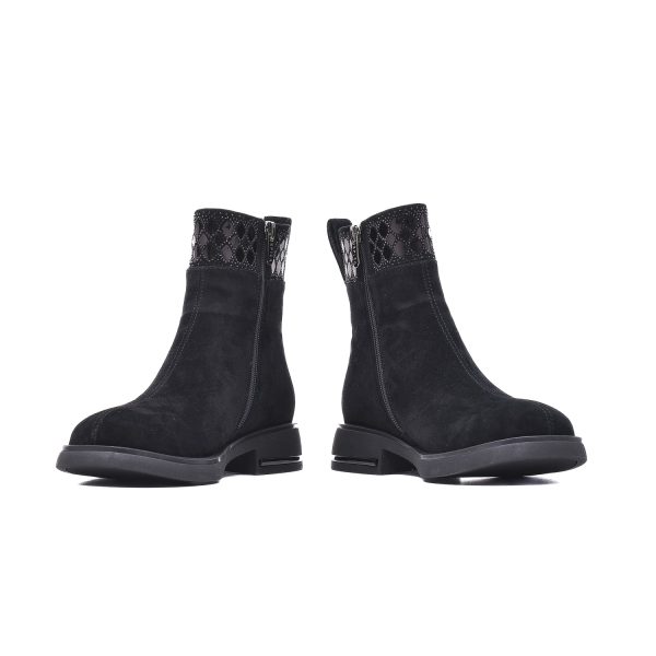 Botine dama, piele naturala, K3K350063 01-I Botine dama culoare Negru Botine dama 4