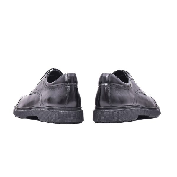 Pantofi barbati casual, piele naturala, 3MKD270809A 01-N, negru Caribu Incaltaminte barbati 3