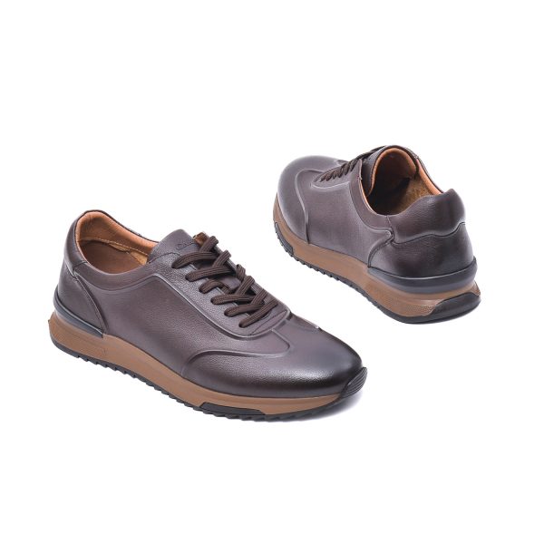 Pantofi barbati casual, piele naturala, 3M06002D32 C4-N, maro Caribu Incaltaminte barbati 6