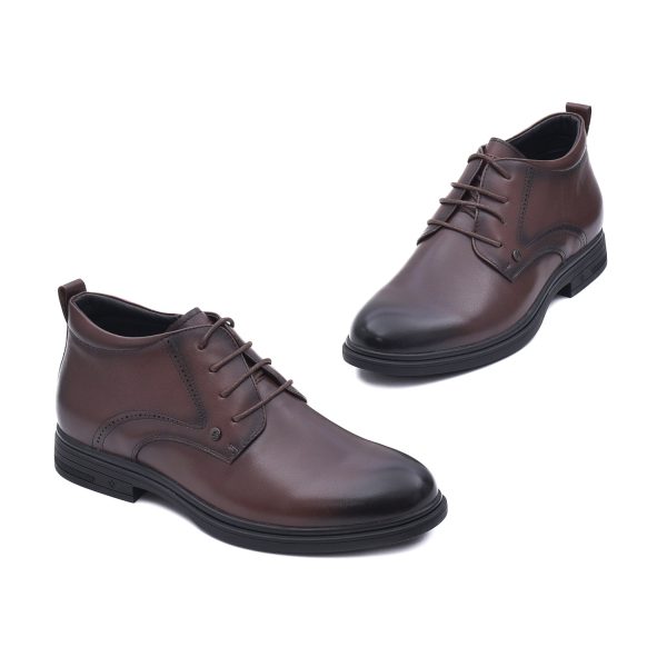 Ghete Otter elegante, piele naturala, E6E650029B 02-N Ghete barbati culoare Maro Ghete barbati 2