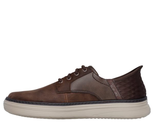 Pantofi Sport Casual Skechers Hyland - Radley 205279 Cocoa Incaltaminte barbati culoare Maro Incaltaminte barbati 4