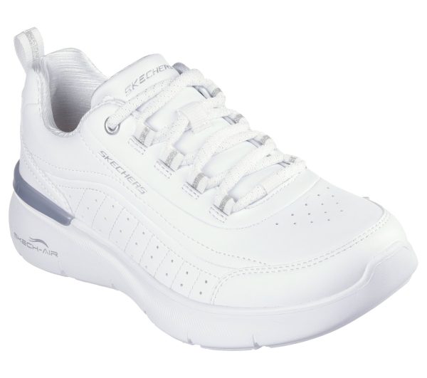 Pantofi Skech-Air Dynmight 150373 WSL White/SI Incaltaminte dama culoare Alb Incaltaminte dama