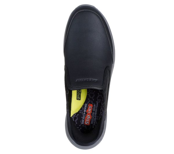 Pantofi Sport Casual Slip-On Slade - Cooper 205237 BLK Incaltaminte barbati culoare Negru Incaltaminte barbati 2