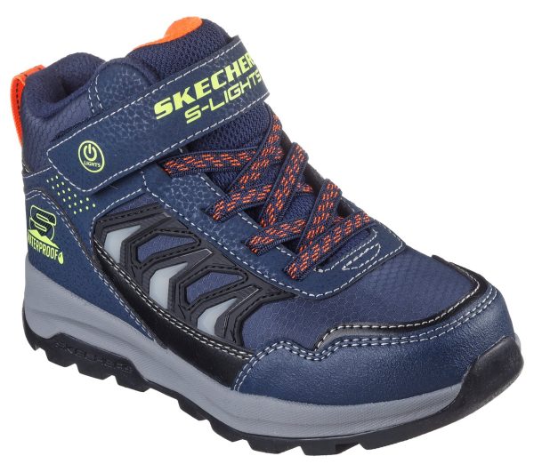 Skechers Storm Blazer - Glow 406410L NVBKNAVY/BLA Ghete copii culoare Bleumarin Ghete copii